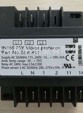 德国BAXIT INT69FSY 复盛压缩机专用保护器 22A411模块控制器