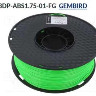 GEMBIRD Filament 1.75mm 3DP ABS; ABS1.75