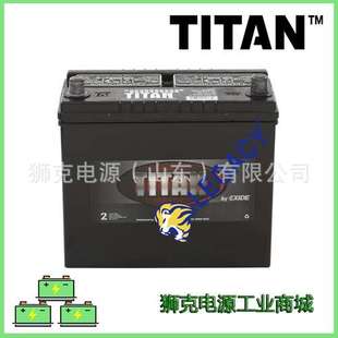 德国TITAN蓄电池12V65AH工业机械航海船舶启动电瓶