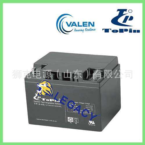 澳大利亚TOPIN蓄电池TP12-26免维护12V26AH直流屏UPS电源应急电瓶
