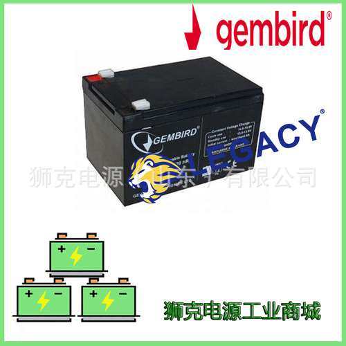 荷兰GEMBIRD蓄电池 12V17AH数据安全系统电瓶