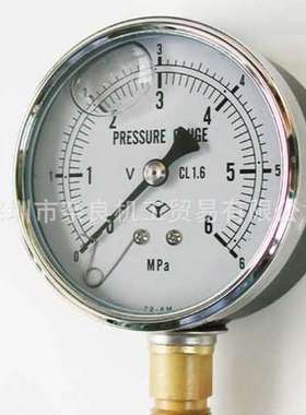 日本淀川计器YODOGAWA甘油压力表ADGT　R1/4　39*25MPA