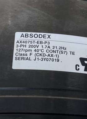 代理CKD喜开理DD马达 AX4075T-EB-P3  AX4075T 全新原装正品 现货