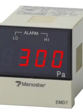 日本MANOSTAR山本电机数字差压传感器EMD7D3N1E2 EMD7D3N4E3