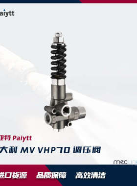 意大利进口 MECL VHP70 调压阀 高压清洗机调压阀640bar