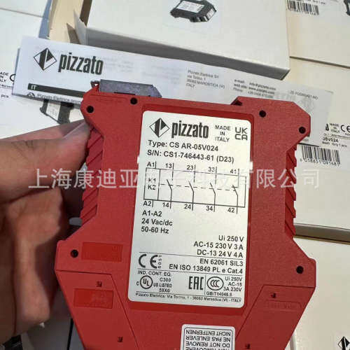 意大利Pizzato CS AR-05V024安全继电器安全开关