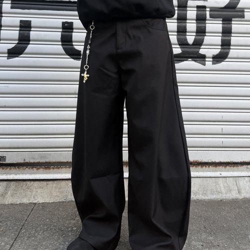 solarvibe阔腿小众简约休闲裤