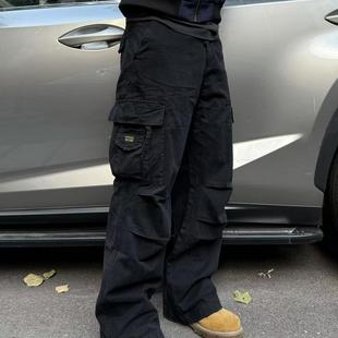 男高街休闲腰带cieanfit牛仔裤 裤 百搭直筒潮牌 复古工装 22TREE美式