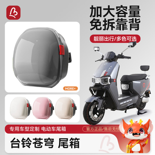 万仕龙台铃苍穹适用电动车后备箱通用电瓶车后靠背尾箱大容量储物