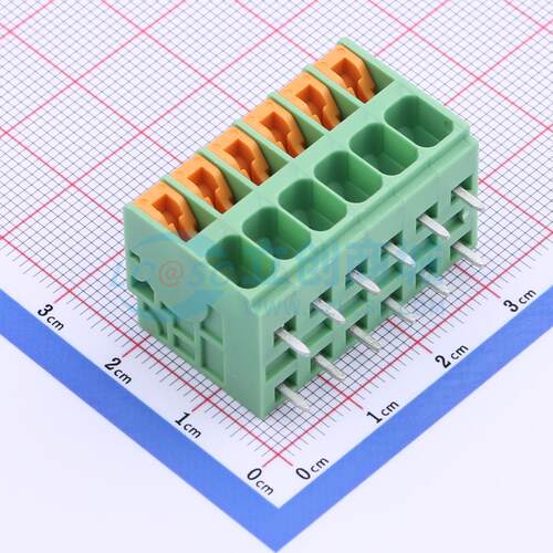 5只起弹簧式接线端子KF