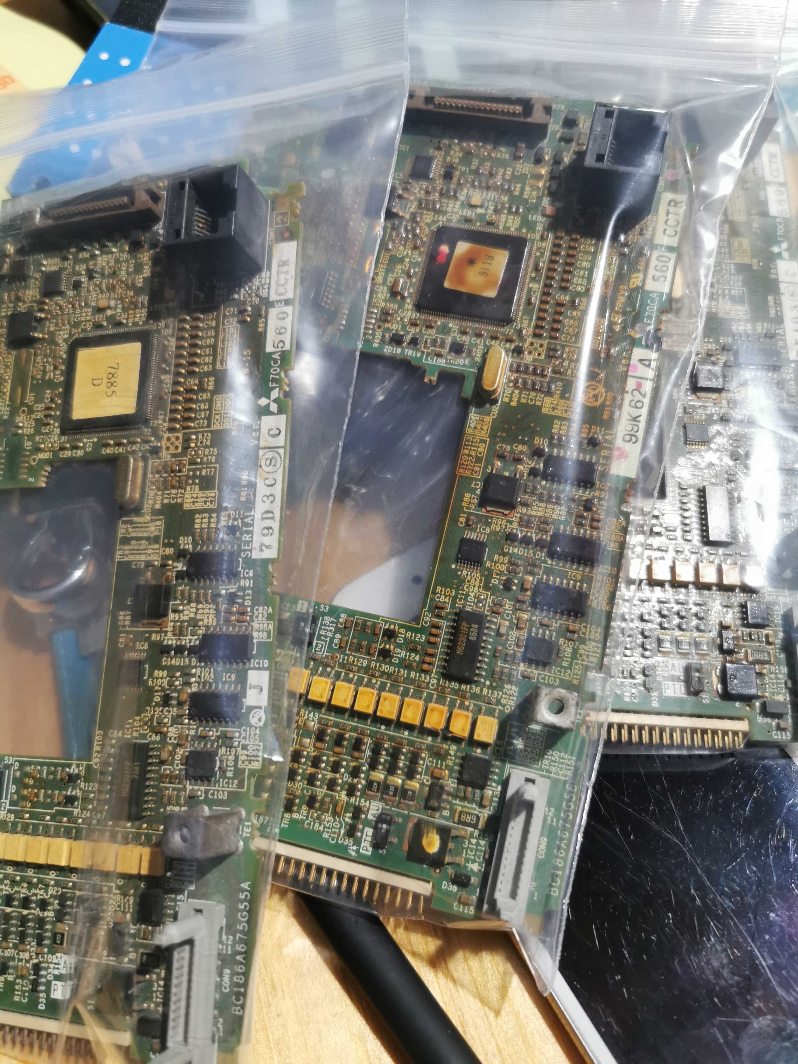 F70CA560大功率主板BC186A675G55A G56三菱变频器CPU二手拆机现货