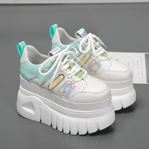 休闲松糕老爹鞋增高11cm女鞋