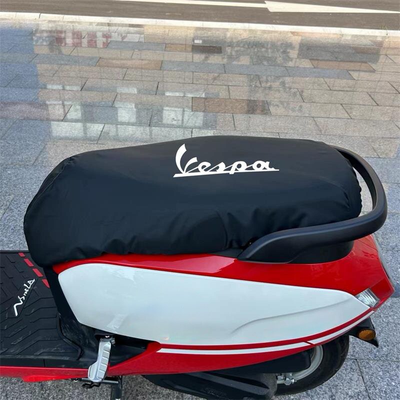 适用vespa维斯帕姜戈维多利亚摩托车座垫套防雨防晒防尘防猫抓