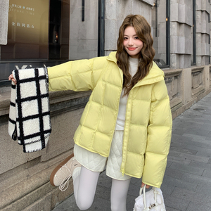 现货2025新款主推白鸭绒羽绒服女6639P205K328，女装羽绒服，杭阁服饰