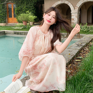 现货2026新款 高端绝美超好看温柔风裙子ZB066 8335 P115K168 夏季