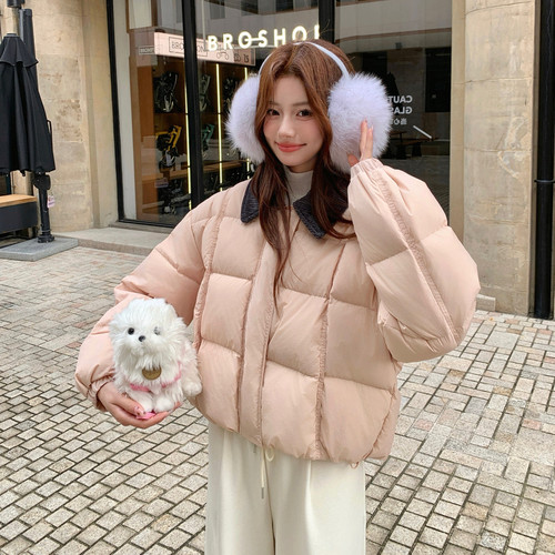 现货2025新款主推白鸭绒羽绒服女6655P235K358