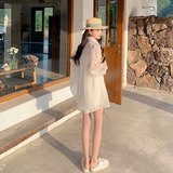 现货2025年买家秀褶皱面料超薄防晒吊带连体裤ZB0661059P125K178，女装连衣裙，杭阁服饰