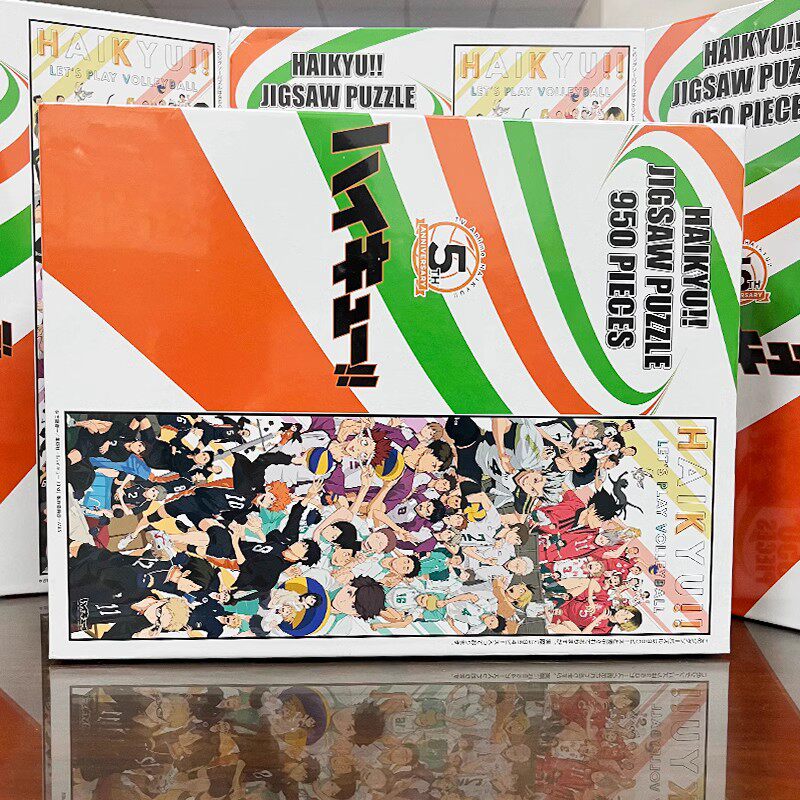 排球少年拼图相框Ensky日本现货950片乌野高校小排球少年生日礼物