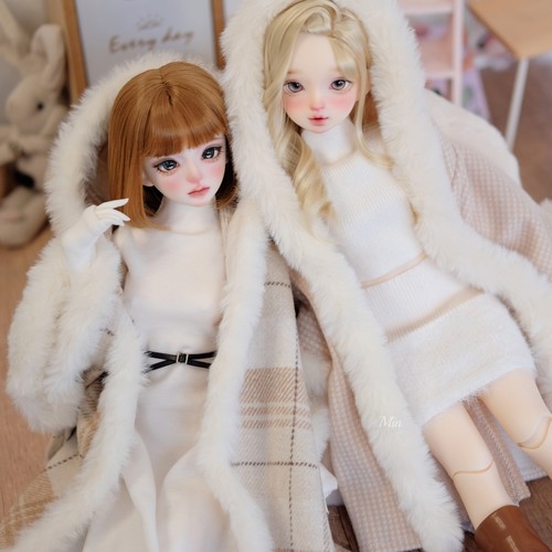 bjd3/4/6分娃衣斗篷打底裙成品