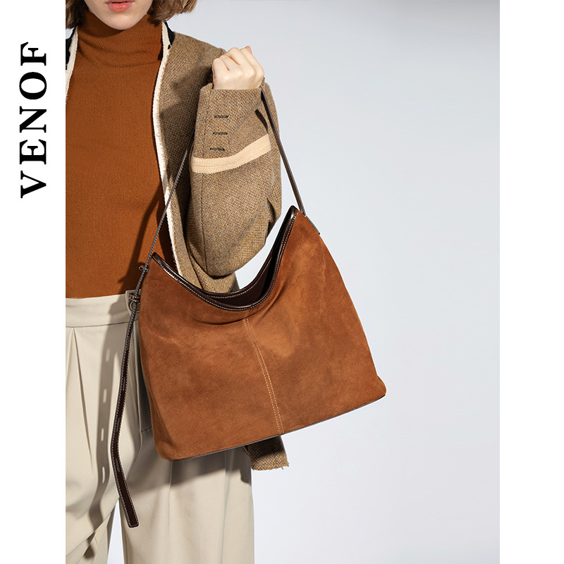 维洛芬水桶包新品托特包