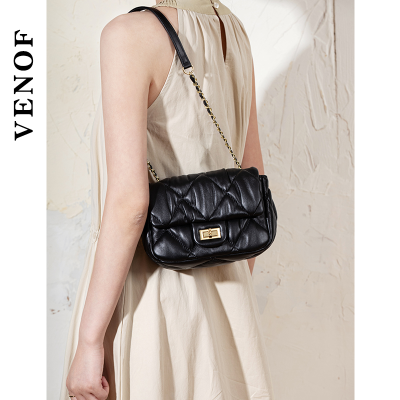 维洛芬小方包小香风链条包