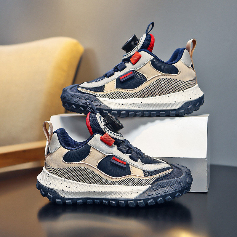 巴布豆男女童棉鞋2023冬季新款儿童鞋子ins百搭加绒保暖运动二棉