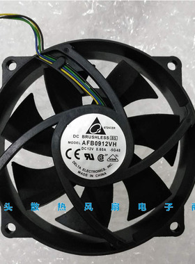 台达 AFC09512D（AFB0912VH）12V 0.6A 9CM 9025 PWM温控散热风扇