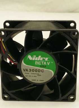 原装Nidec V35375-58 VA300DC 12V 0.60A 8CM 8038大风量散热风扇