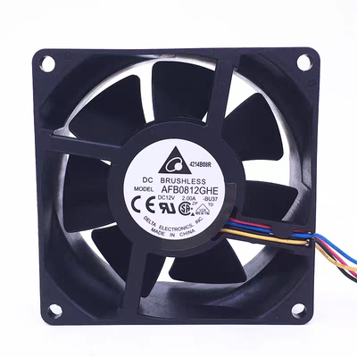DELTA/台达 8CM AFB0812GHE 12V 8038 2.00A 8厘米机箱暴力风扇