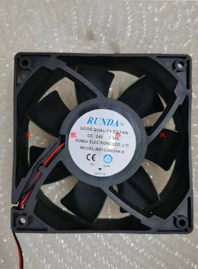 RUNDA/润达 RD1238B24H-S 12038 24V 1.3A 电焊机 变频器散热风扇