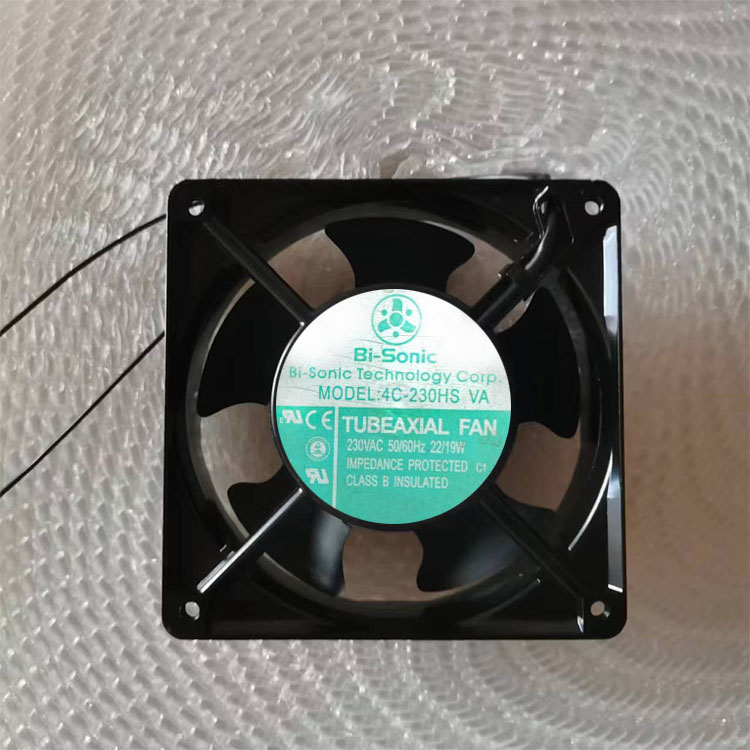 全新台湾百瑞 4C-230HS VA12038 230V 22W机柜交流散热风扇12cm