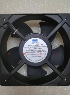 全新V320-2-72 230V AC 65/102W 0.3/0.49A 20572轴流风机