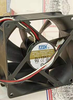 AVC DA09238B24H 9CM 9038 24V 0.70A变频器复印机工控机散热风扇