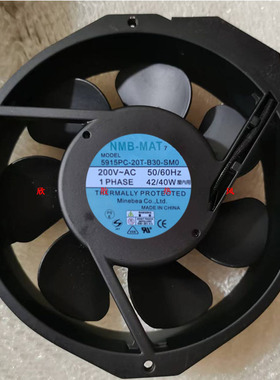 正品5915PC-20T-B30-SM0 5915PC-20/22/23W-B20 B30 NMB 17CM220V