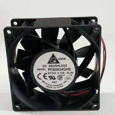 台达 PFB0924GHE-5L3N DC24V 0.76A ABB变频器暴力风扇 9038 9CM