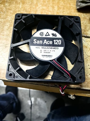 9G1224H403 9G1224H402 120x25mm 24VDC 三洋变频器散热风扇 12CM