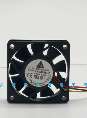 台达 6015 AFB0605HB 5V 0.45A 6CM 6厘米散热风扇60*60*15MM