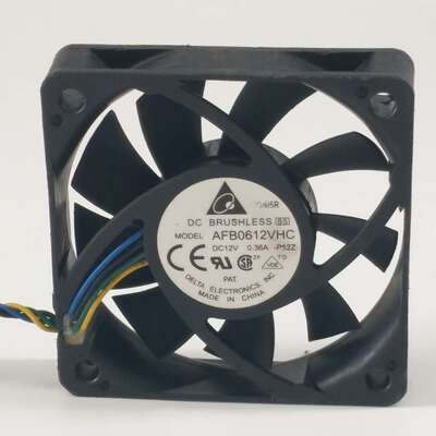 台达AFB0612VHC 6013 12V 0.36A 6CM 4线PWM温控测速CPU机箱风扇
