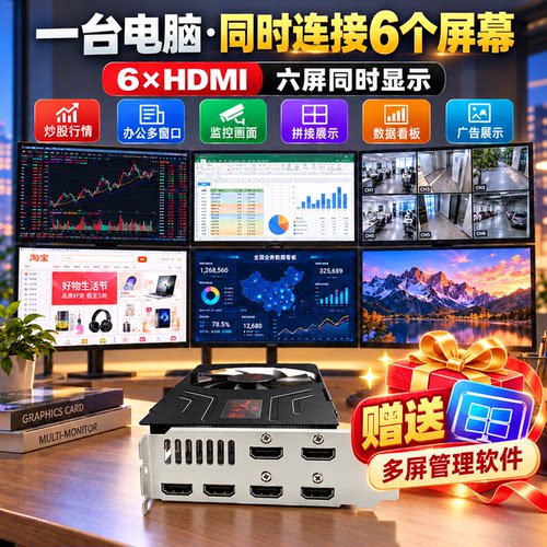R73506HDMI多屏显卡