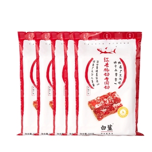 广东粗粮肠粉粉水磨粘米粉烘焙原料500g 白鲨 红米肠粉粉家庭装