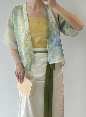 暗袖盈香原创汉服女宋制旋裙半身裙武周褙子日常通勤两片裙