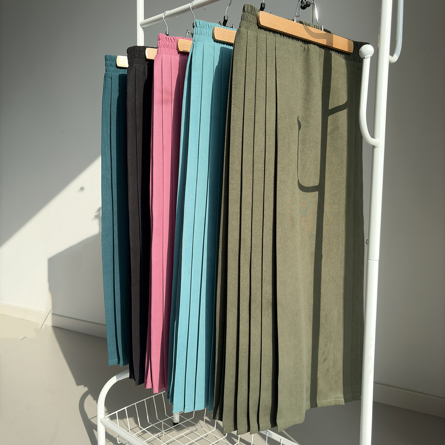 暗袖盈香明制汉服女多色磨毛马面裙松紧腰日常通勤