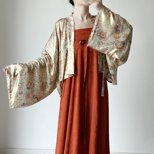 暗袖盈香【敦煌法门寺】汉服女唐制法门寺短衫改良吊带八破裙日常