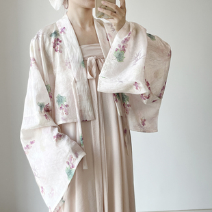 暗袖盈香【小葡萄】汉服女唐制法门寺短衫纯色齐胸八破裙日常通勤