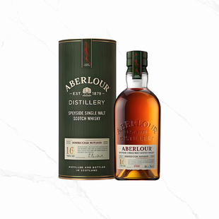 Aberlour亚伯乐斯佩塞单一麦芽苏格兰威士忌16年双桶陈酿700ml