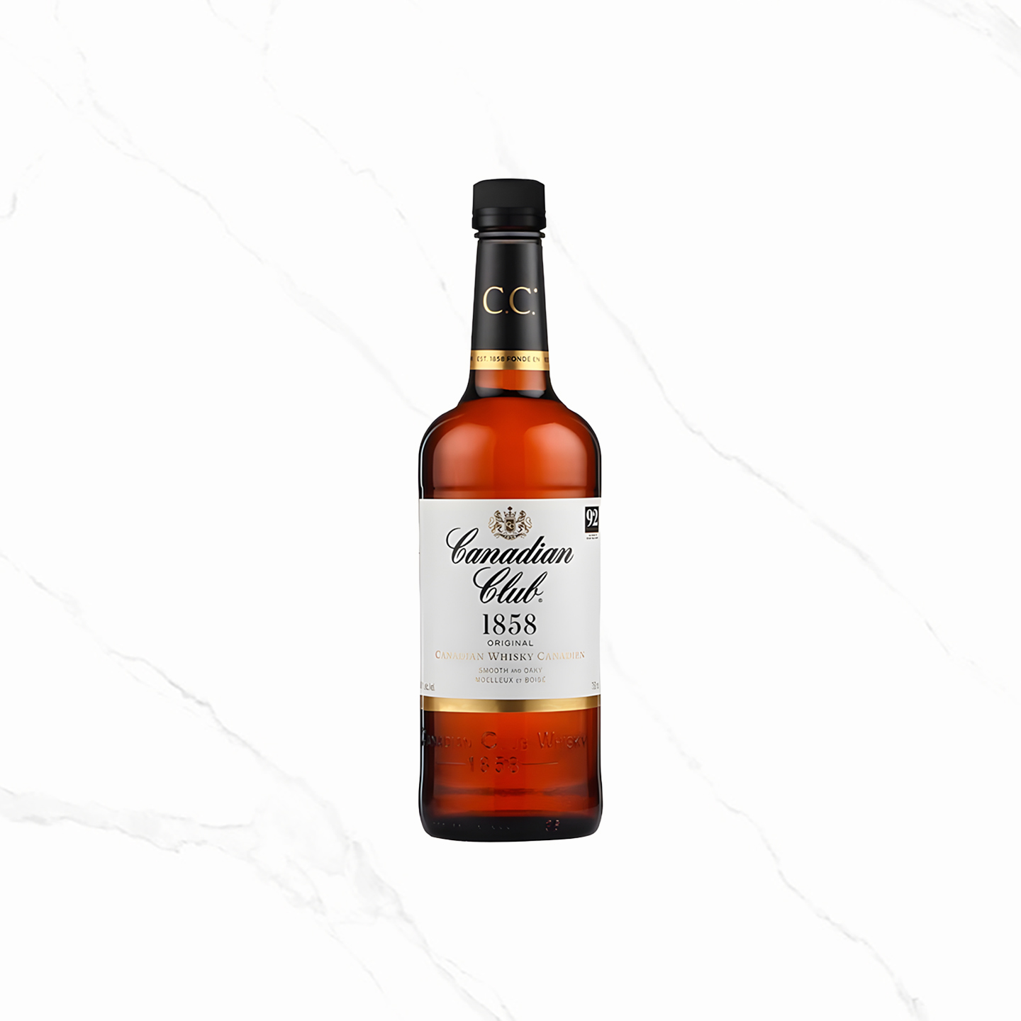 加拿大俱乐部威士忌750ml原装进口Canadian Club洋酒鸡尾酒基酒