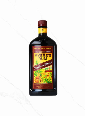 MYERS'S RUM美雅士黑朗姆酒750ml原装进口洋酒烈酒调鸡尾酒基酒