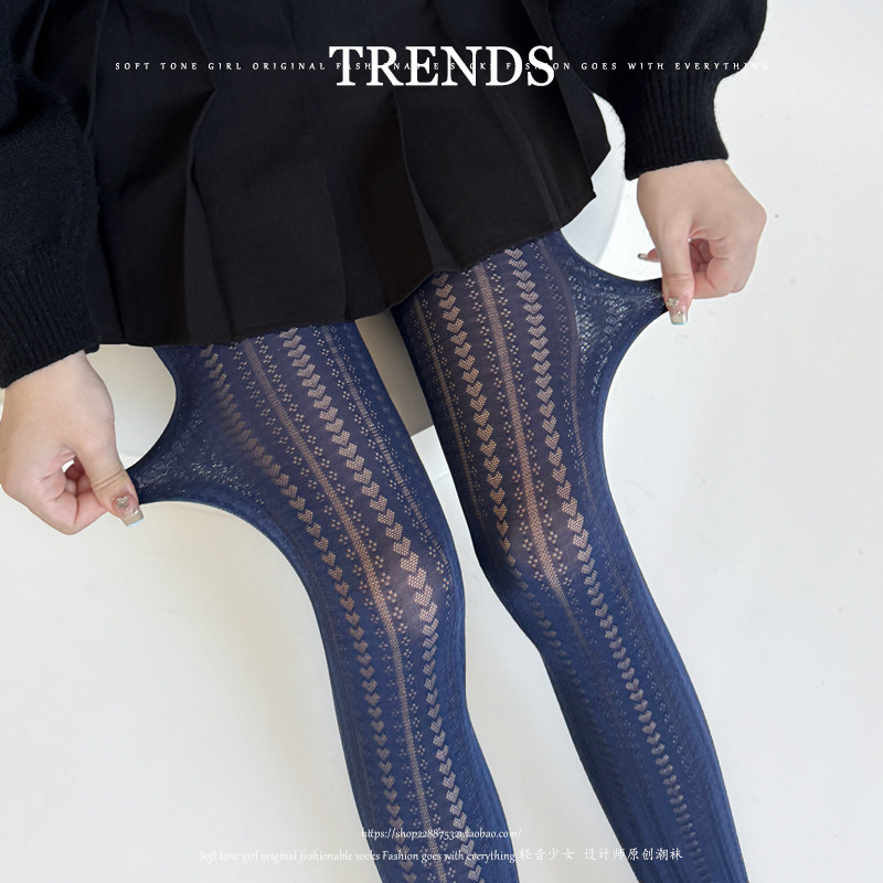 春秋新品~小众设计款！复古爱心提花打底连裤丝袜女纯欲美腿丝袜,女士内衣/男士内衣/家居服,连裤袜/打底袜,淘宝优惠券,粉丝福利购,淘宝优惠卷