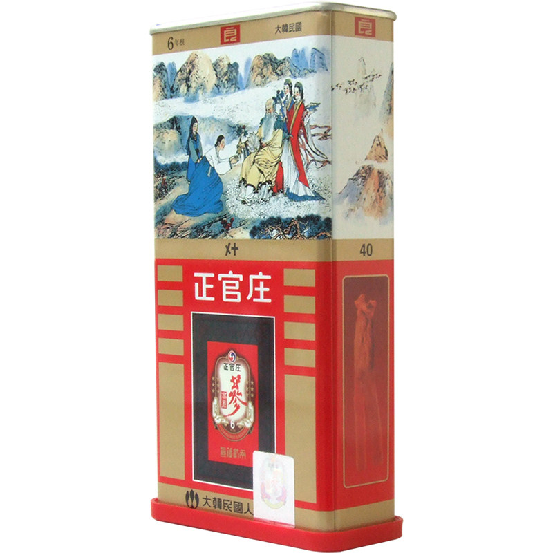 韩国正官庄高丽红参40支*75g/盒