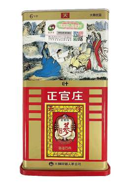 正官庄牌高丽红参天字号红参